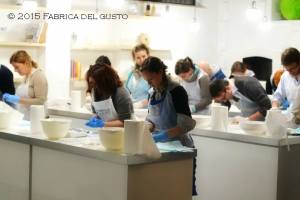 Italian cooking classes at "Fabrica del Gusto" in Fabriano (Marche region)